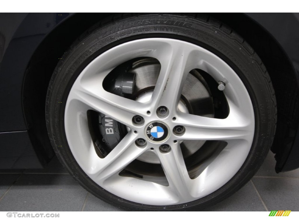 2008 1 Series 135i Coupe - Monaco Blue Metallic / Taupe photo #9