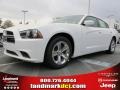 2012 Bright White Dodge Charger SE  photo #1