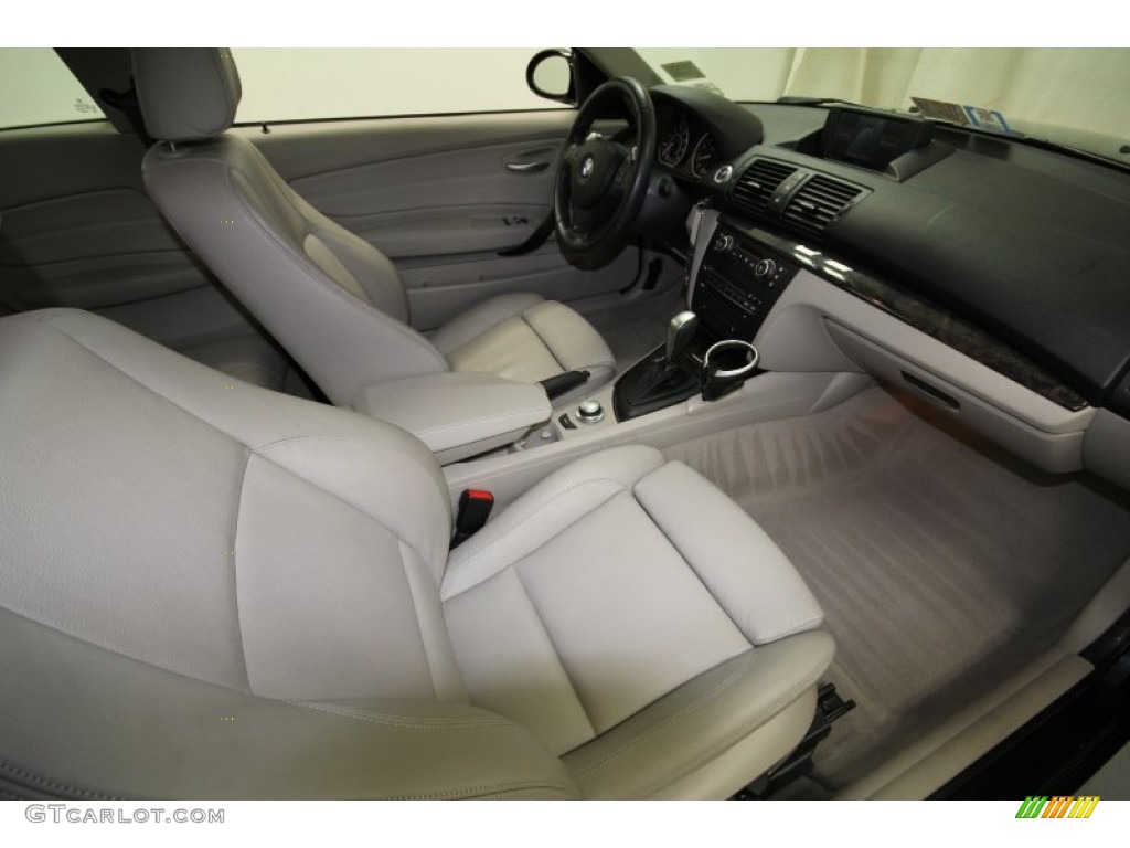 2008 1 Series 135i Coupe - Monaco Blue Metallic / Taupe photo #35