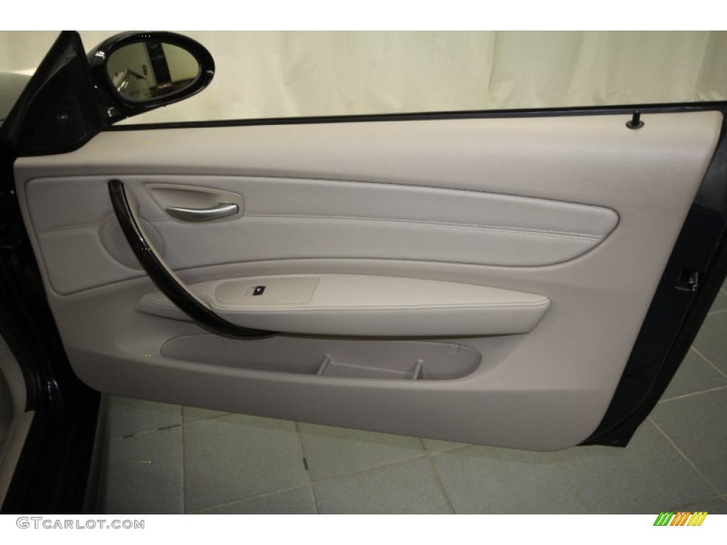 2008 1 Series 135i Coupe - Monaco Blue Metallic / Taupe photo #37