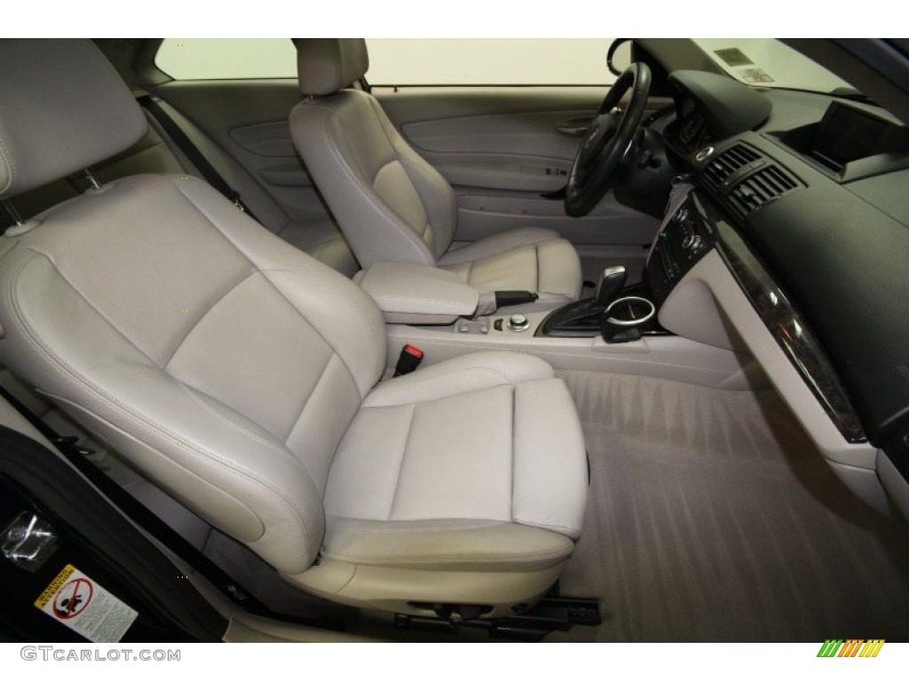 2008 1 Series 135i Coupe - Monaco Blue Metallic / Taupe photo #38