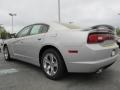 2012 Bright Silver Metallic Dodge Charger SE  photo #2