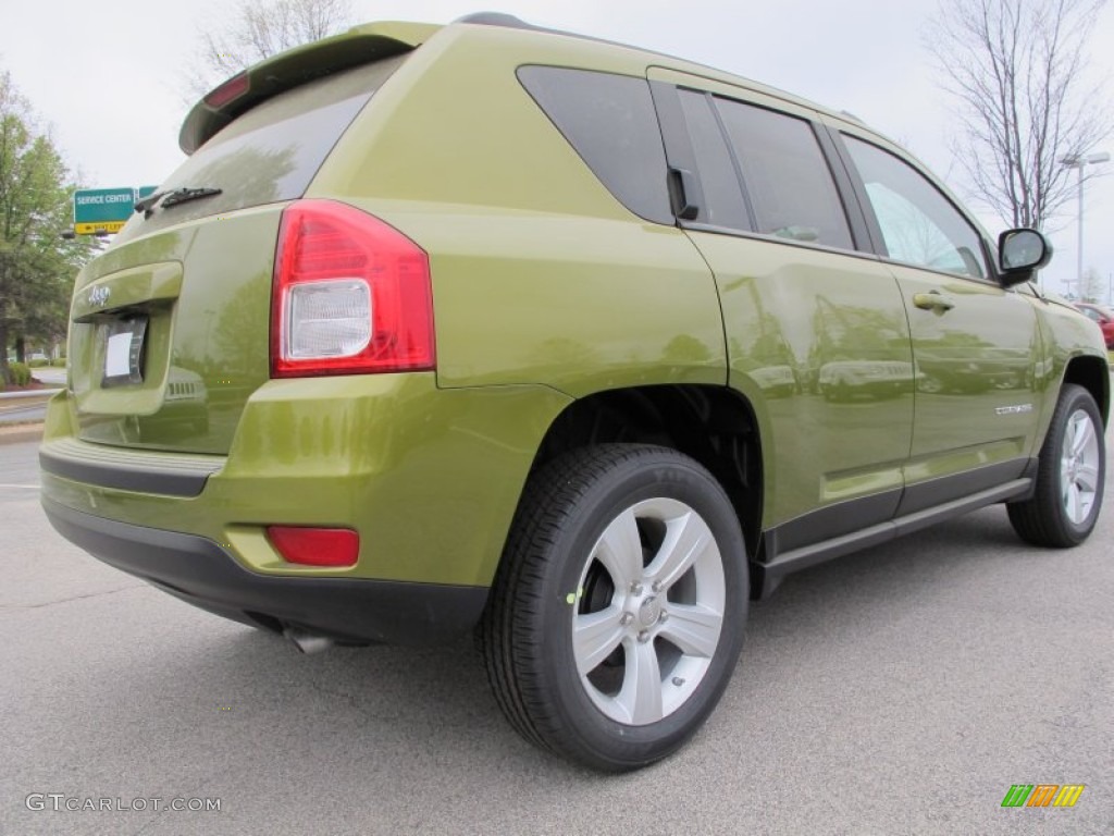 Rescue Green Metallic 2012 Jeep Compass Sport Exterior Photo #62725222