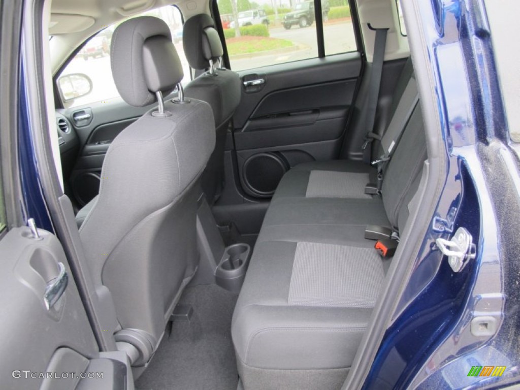Dark Slate Gray Interior 2012 Jeep Compass Latitude Photo #62725368