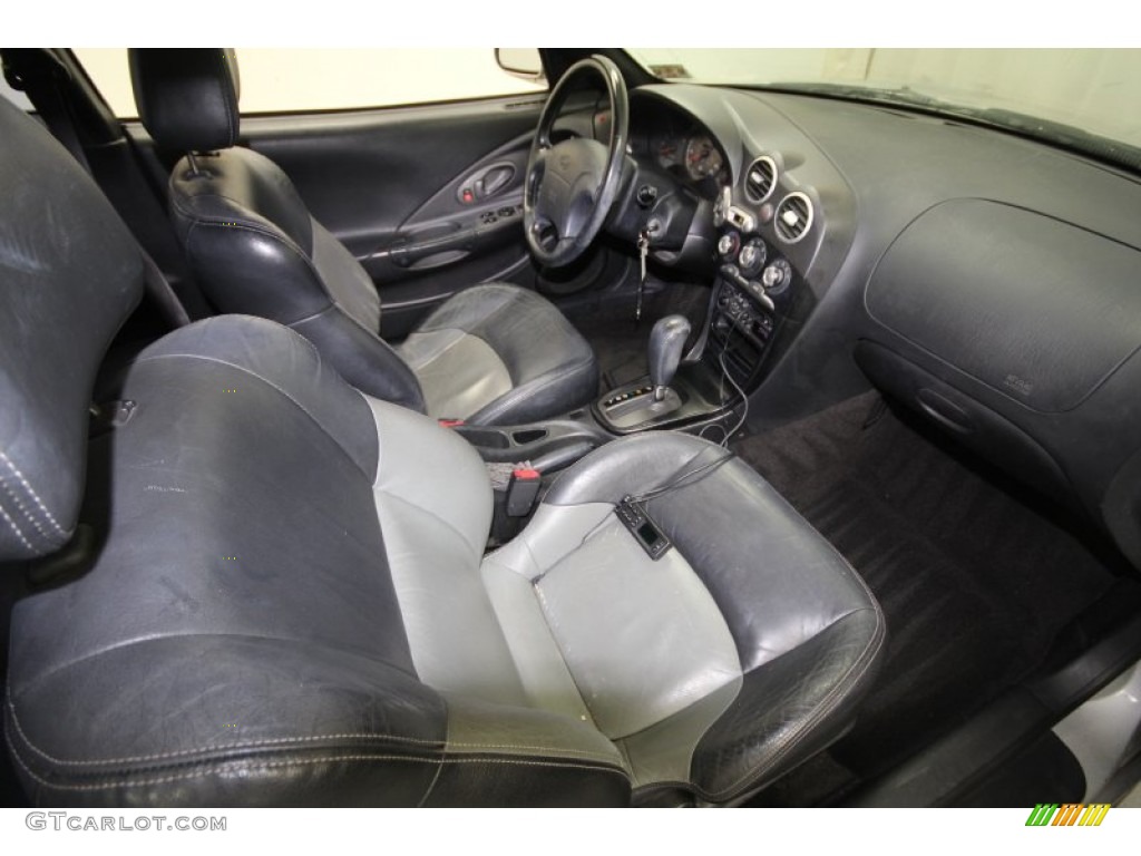 2001 Tiburon  - Super Silver / Black/Gray photo #27