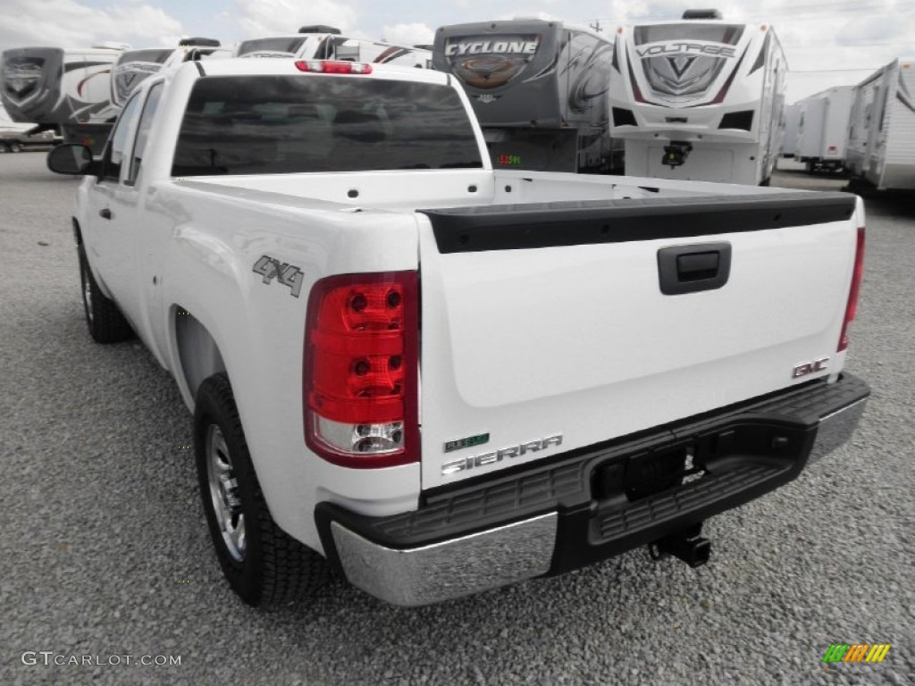 2012 Sierra 1500 Extended Cab 4x4 - Summit White / Dark Titanium photo #12