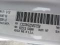 PW7: Bright White 2012 Chrysler 200 S Sedan Color Code