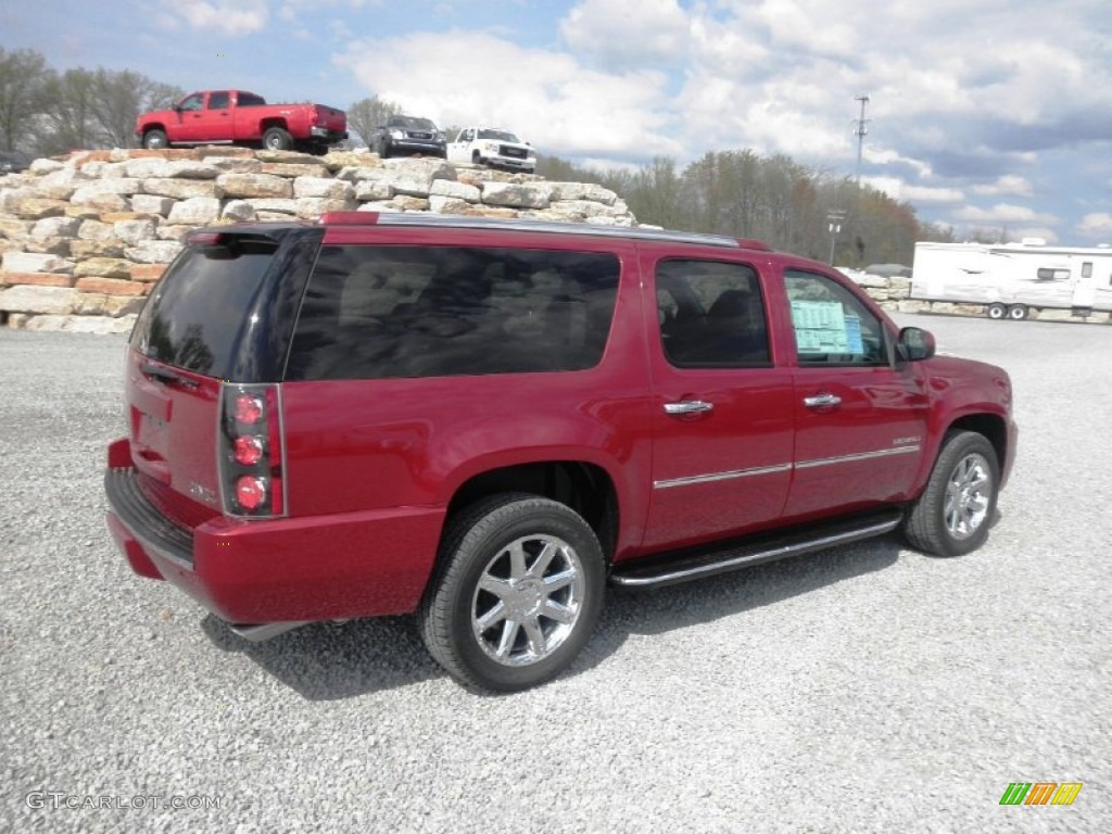 2012 Yukon XL Denali AWD - Crystal Red Tintcoat / Ebony photo #27