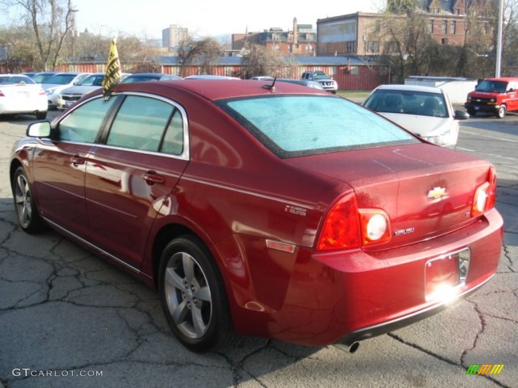 2008 Malibu LT Sedan - Red Jewel Tint Coat / Ebony photo #6