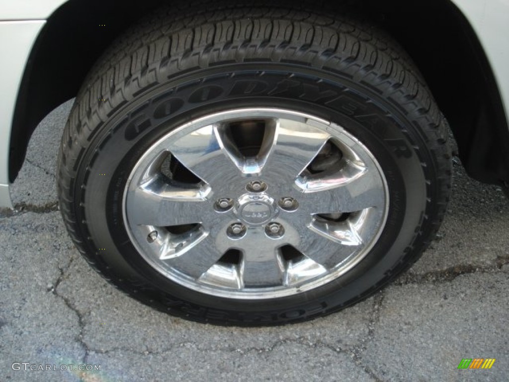 2008 Grand Cherokee Limited 4x4 - Bright Silver Metallic / Dark Slate Gray/Light Graystone photo #11