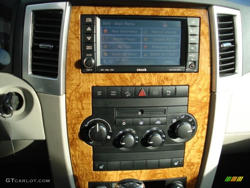 2008 Grand Cherokee Limited 4x4 - Bright Silver Metallic / Dark Slate Gray/Light Graystone photo #22