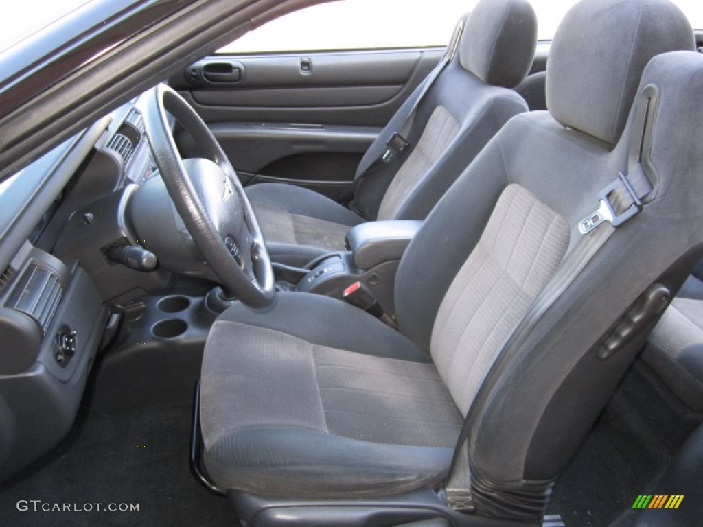 Dark Slate Gray Interior 2006 Chrysler Sebring Convertible Photo #62727226