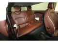 2009 Mini Cooper Lounge Hot Chocolate Leather Interior Rear Seat Photo