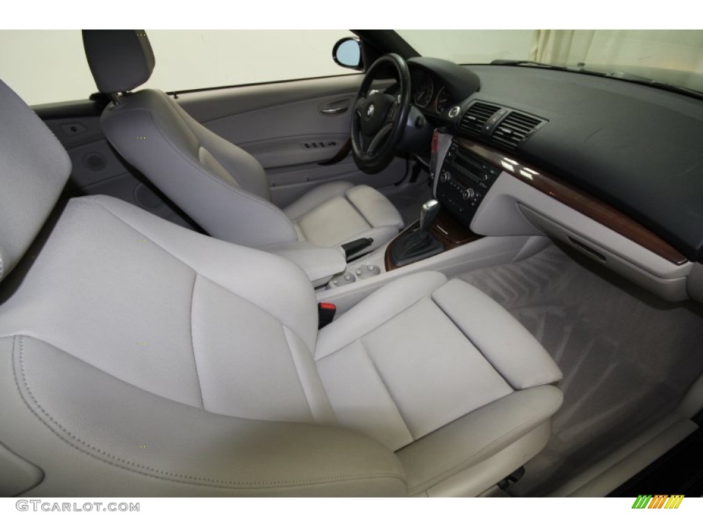 2008 1 Series 128i Convertible - Jet Black / Taupe photo #32