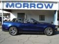 2012 Kona Blue Metallic Ford Mustang V6 Premium Convertible  photo #1