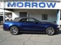 2012 Kona Blue Metallic Ford Mustang V6 Premium Convertible  photo #9