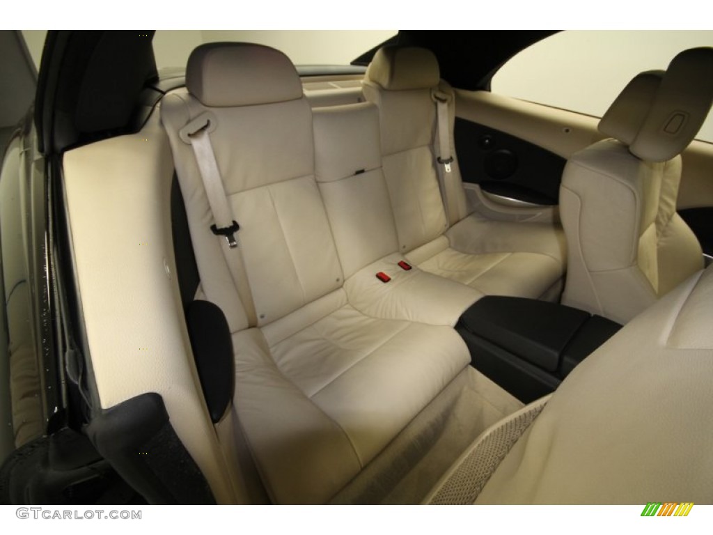 Cream Beige Dakota Leather Interior 2009 BMW 6 Series 650i Convertible Photo #62728729