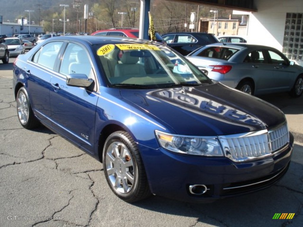 Dark Blue Pearl Metallic 2007 Lincoln MKZ AWD Sedan Exterior Photo #62728753