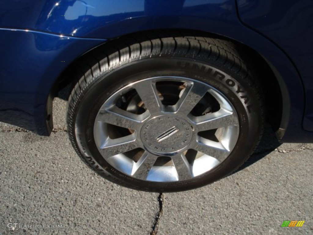 2007 MKZ AWD Sedan - Dark Blue Pearl Metallic / Sand photo #9