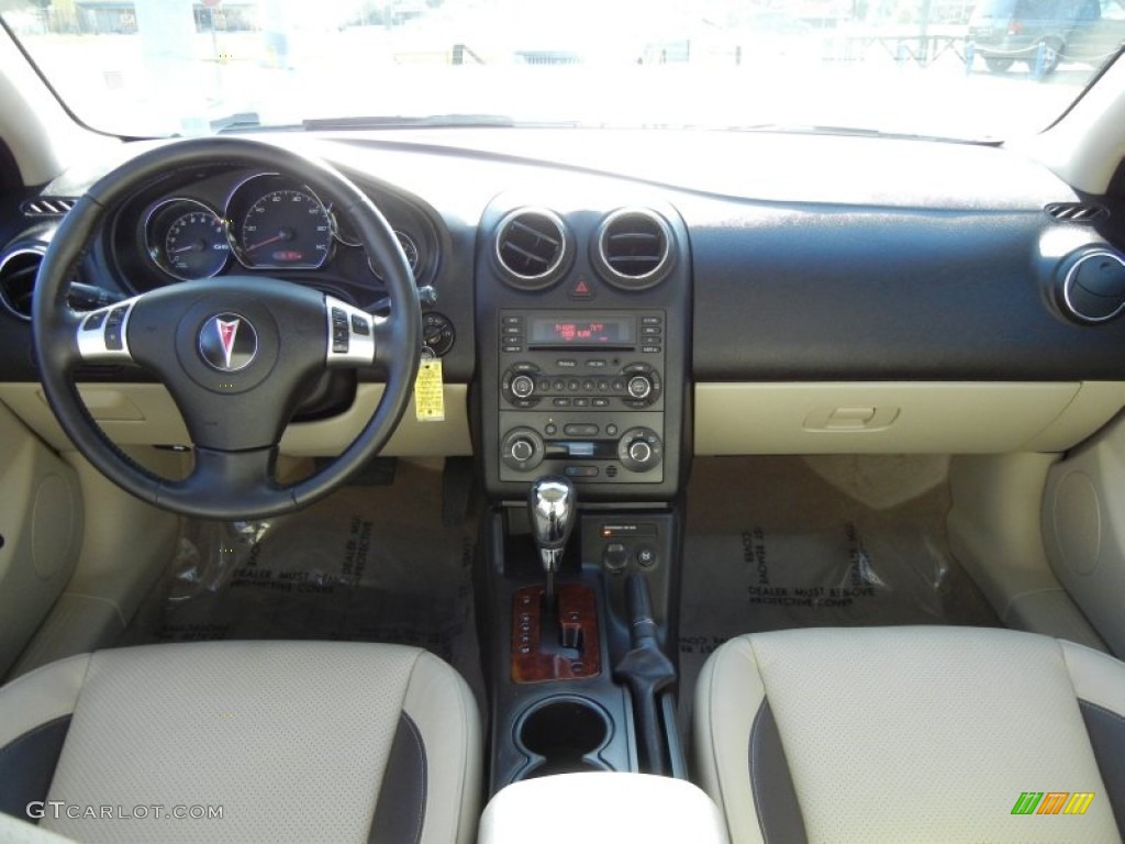 2008 Pontiac G6 GXP Sedan Light Taupe Dashboard Photo #62730013