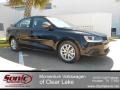 Black - Jetta SE Sedan Photo No. 1