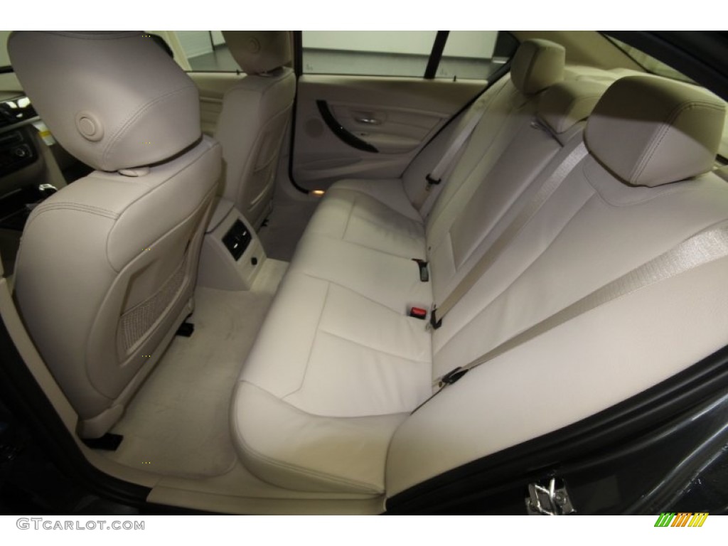 Oyster/Dark Oyster Interior 2012 BMW 3 Series 328i Sedan Photo #62730236