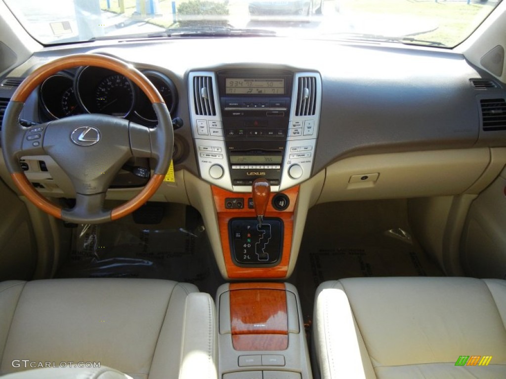 2008 Lexus RX 350 Ivory Dashboard Photo #62730301
