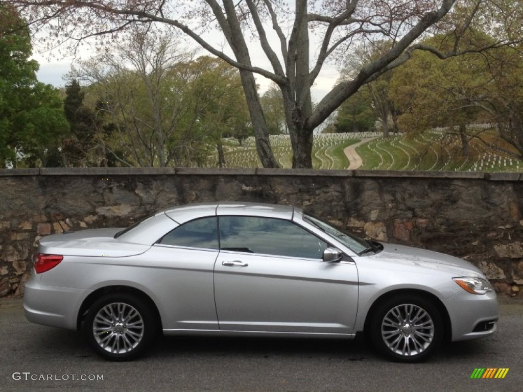 Bright Silver Metallic 2011 Chrysler 200 Limited Convertible Exterior Photo #62730793