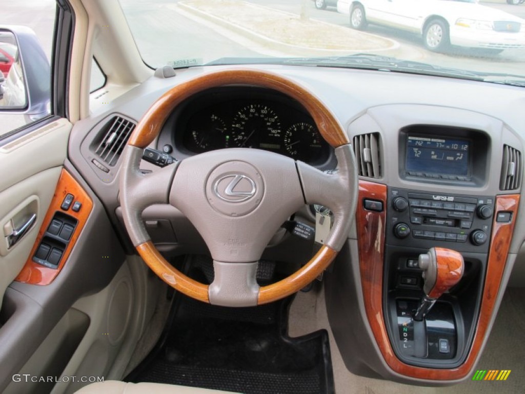 2002 Lexus RX 300 Ivory Dashboard Photo #62730877