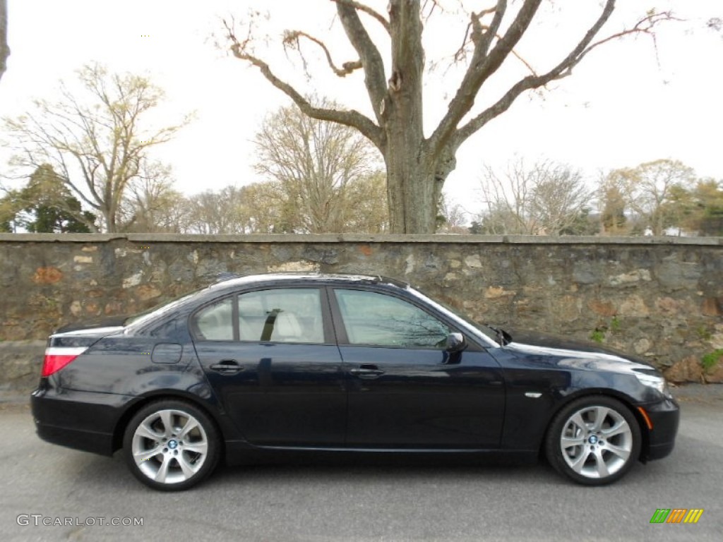 Monaco Blue Metallic 2009 BMW 5 Series 535i Sedan Exterior Photo #62731330