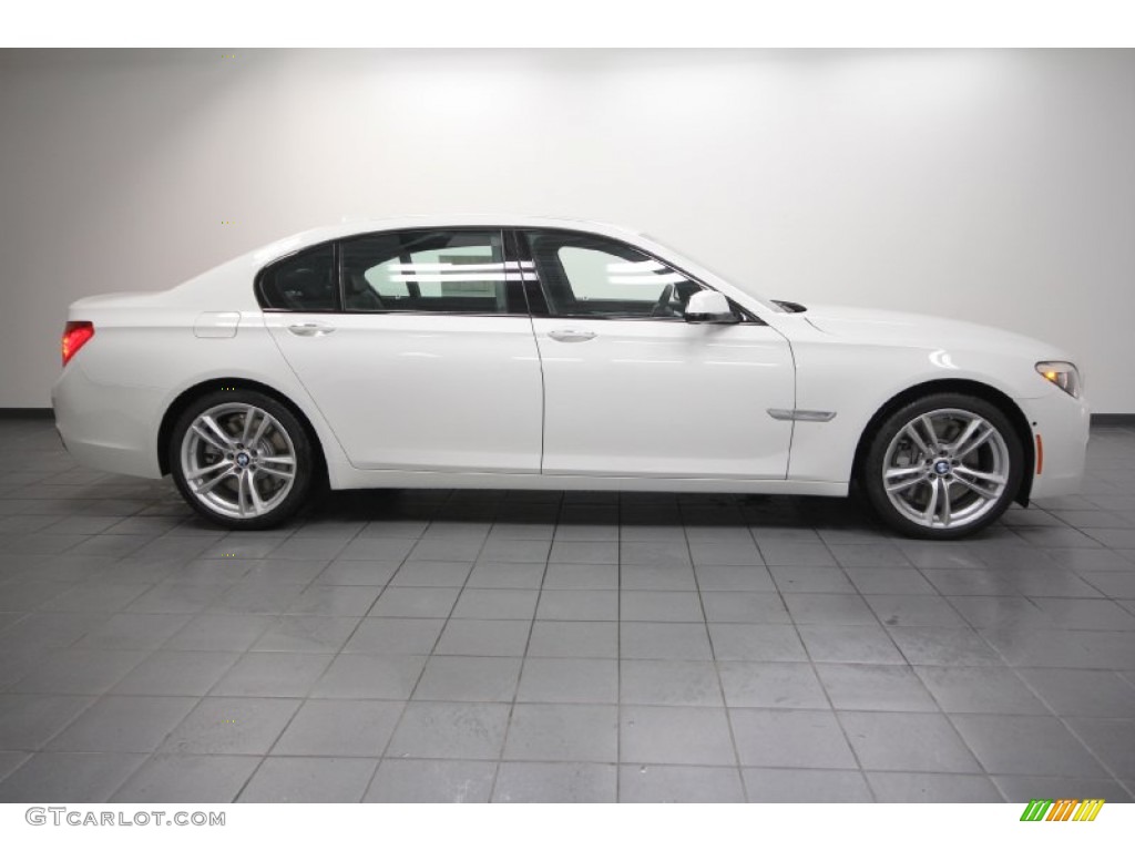2012 7 Series 750Li Sedan - Alpine White / Black photo #2