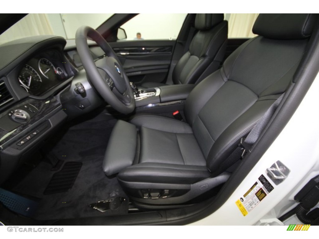 2012 7 Series 750Li Sedan - Alpine White / Black photo #3