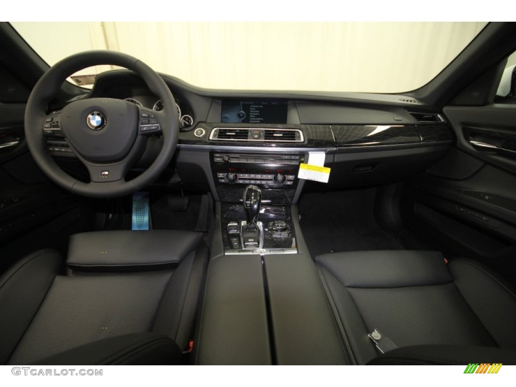 2012 7 Series 750Li Sedan - Alpine White / Black photo #4