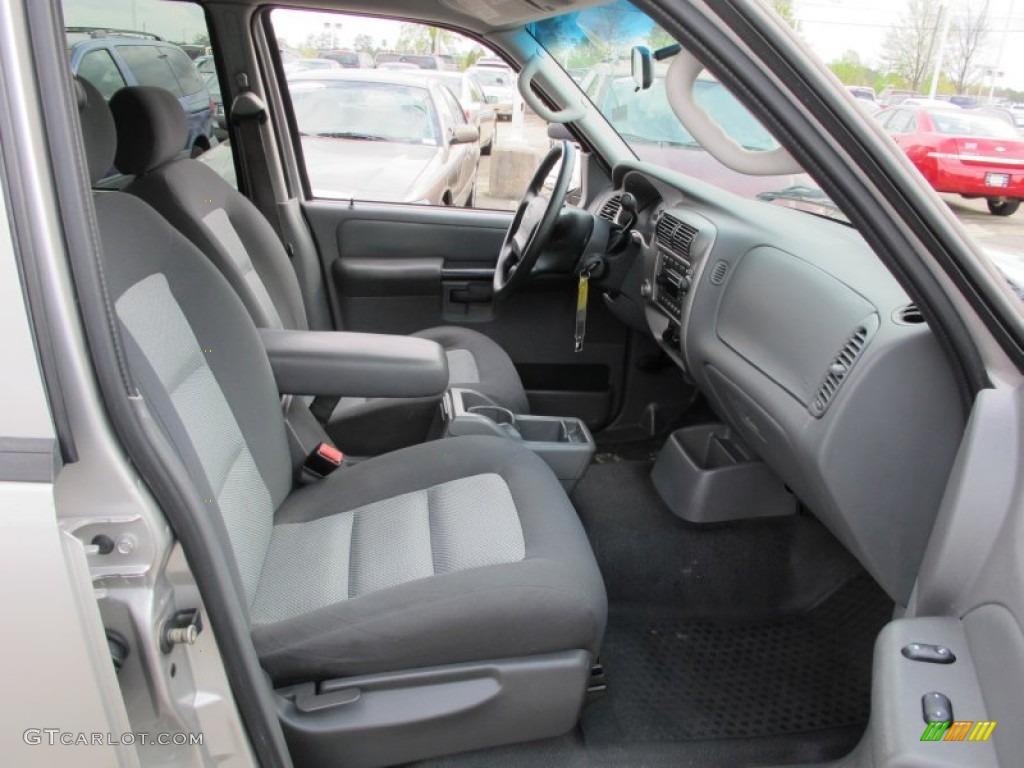 Medium Dark Flint Interior 2005 Ford Explorer Sport Trac Xlt