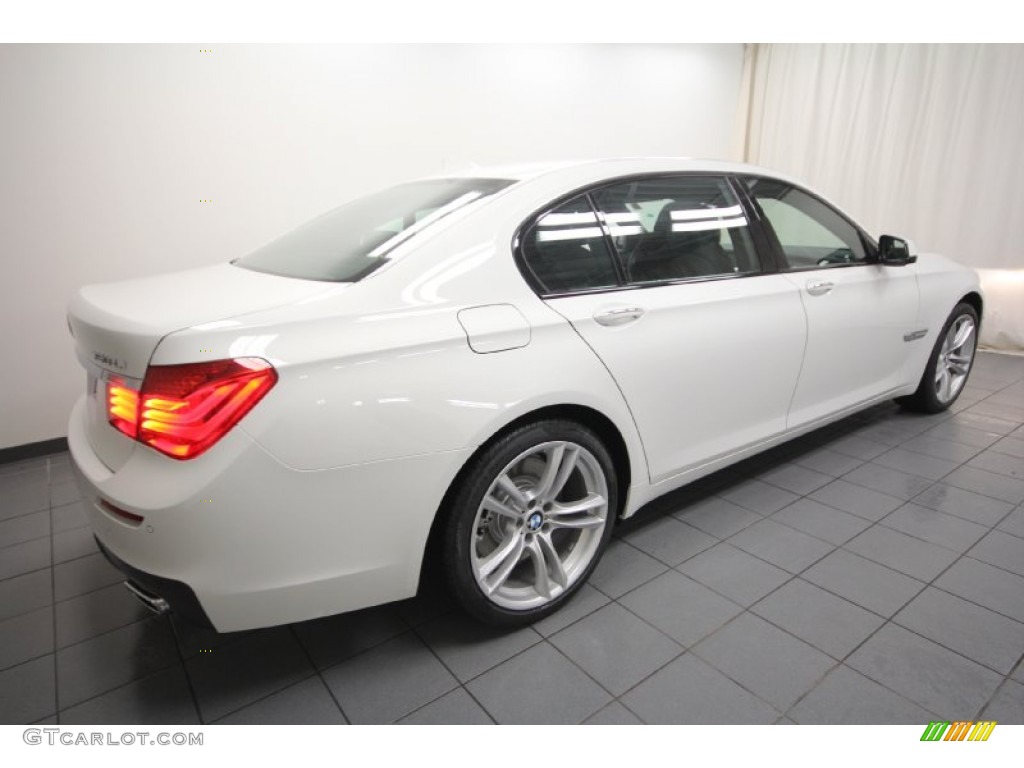 2012 7 Series 750Li Sedan - Alpine White / Black photo #8