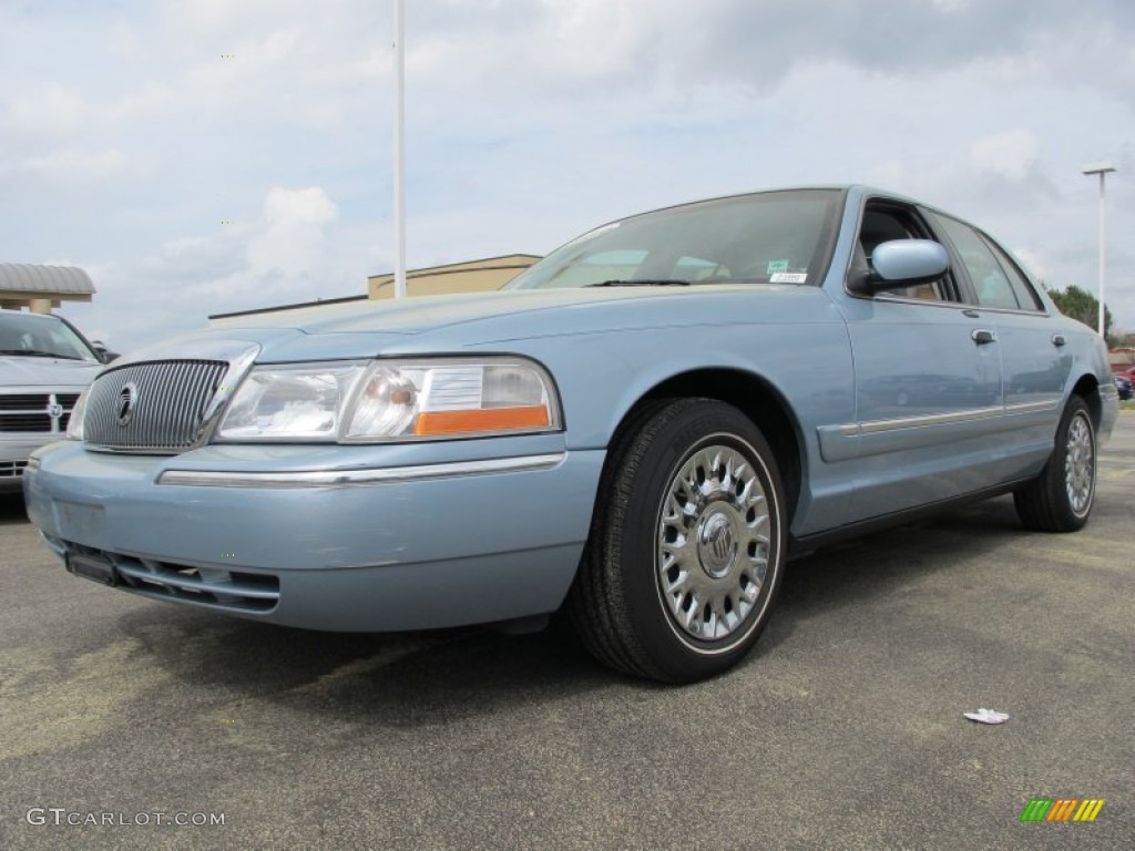 Light Ice Blue Metallic 2003 Mercury Grand Marquis GS Exterior Photo #62731540