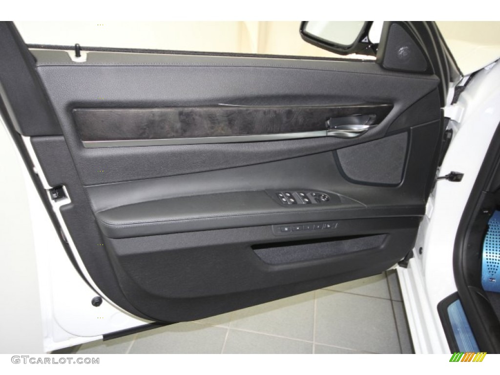 2012 7 Series 750Li Sedan - Alpine White / Black photo #13