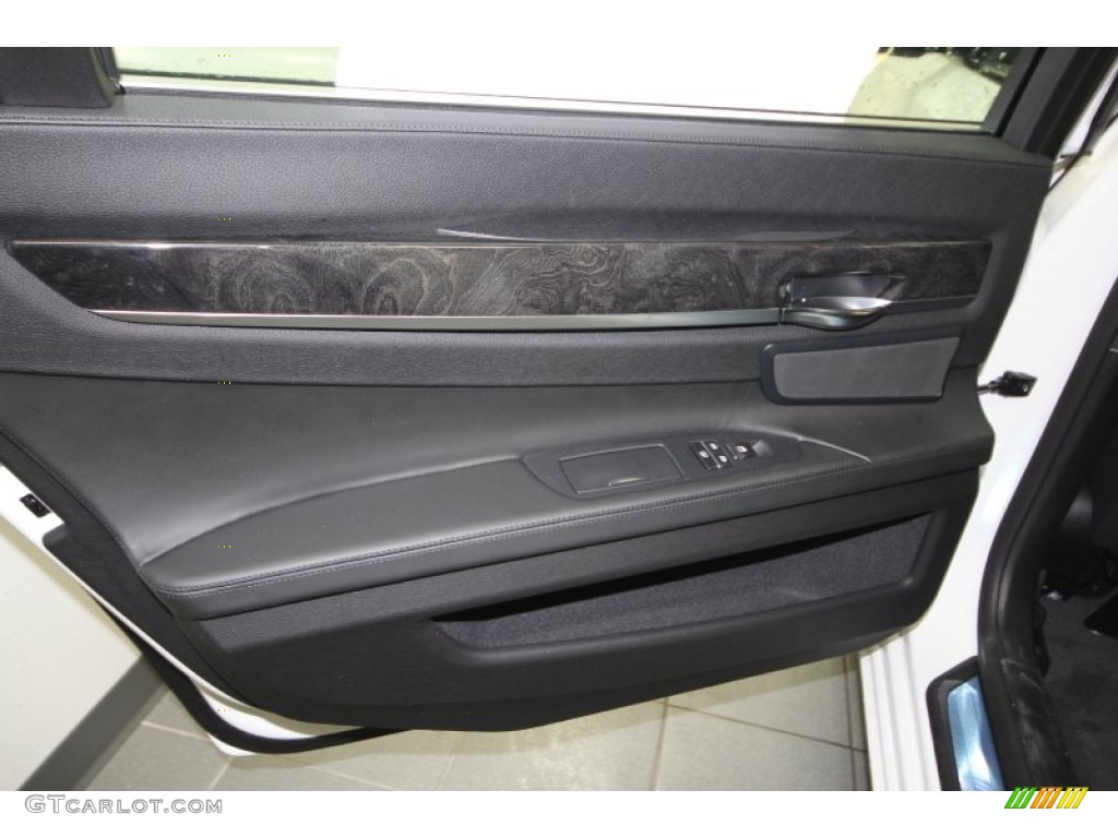 2012 7 Series 750Li Sedan - Alpine White / Black photo #24