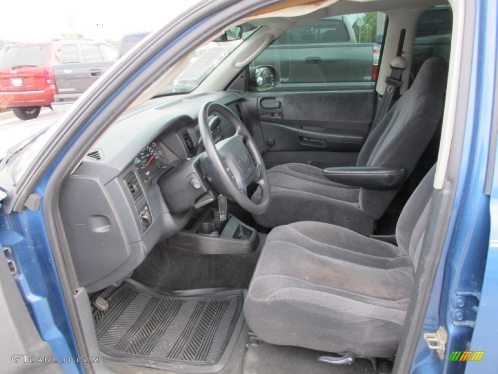 Dark Slate Gray Interior 2004 Dodge Dakota SXT Quad Cab Photo #62731709