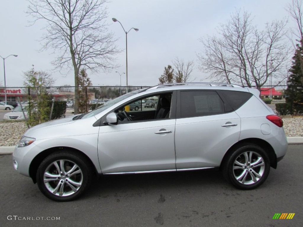 2009 Murano LE AWD - Brilliant Silver Metallic / Black photo #4