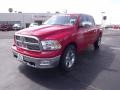 2010 Flame Red Dodge Ram 1500 Big Horn Crew Cab 4x4  photo #1