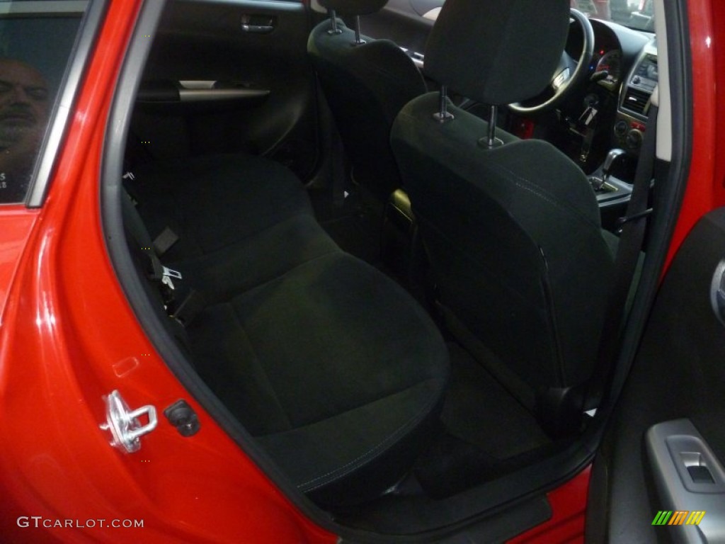 2009 Impreza 2.5i Premium Wagon - Paprika Red Pearl / Carbon Black photo #9