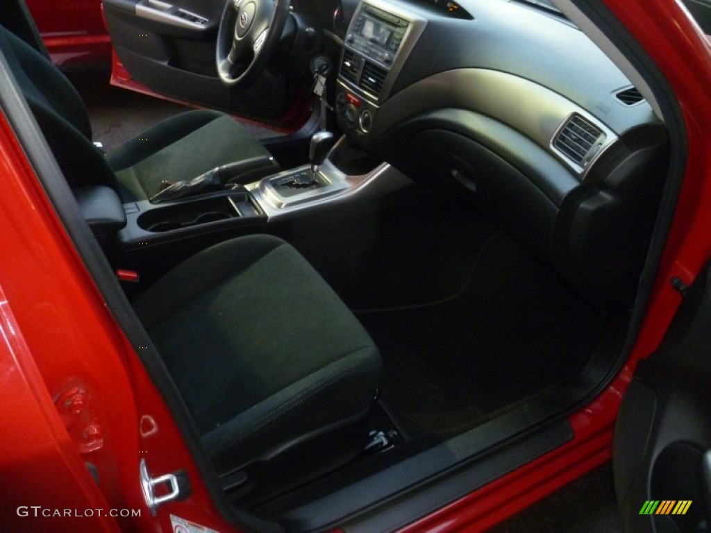 2009 Impreza 2.5i Premium Wagon - Paprika Red Pearl / Carbon Black photo #10