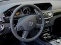 2012 Mercedes-Benz E Ash/Black Interior Steering Wheel Photo