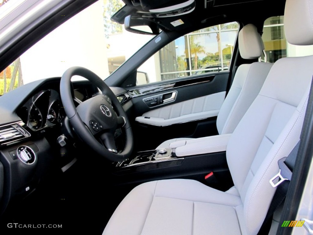 Ash/Black Interior 2012 Mercedes-Benz E 350 Sedan Photo #62733643