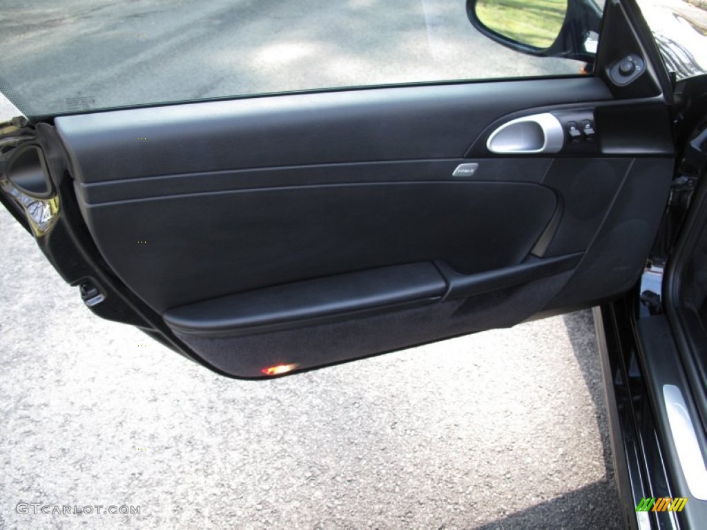 2009 Porsche Cayman Standard Cayman Model Black Door Panel Photo #62733856