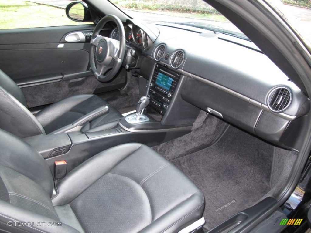 2009 Porsche Cayman Standard Cayman Model Black Dashboard Photo #62733865