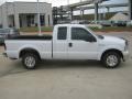 Oxford White - F250 Super Duty XLT SuperCab Photo No. 6