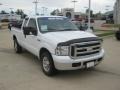 Oxford White - F250 Super Duty XLT SuperCab Photo No. 7