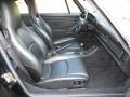 1996 Porsche 911 Black Interior Front Seat Photo